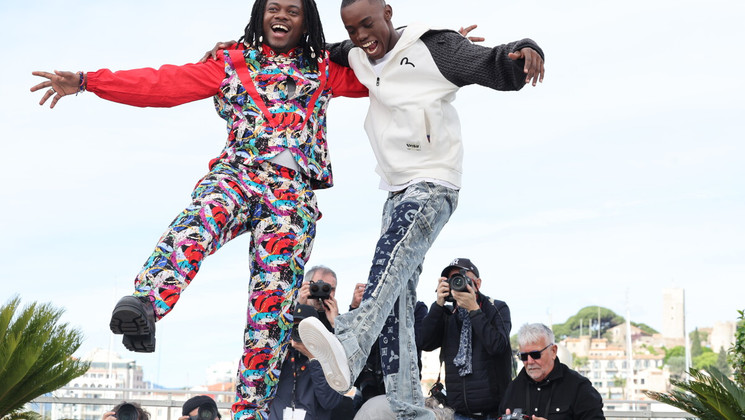 Congo Boy, Rafiki Fariala, Bradley Fiomona Dembeasset, Photocall © Manon Boyer / FDC