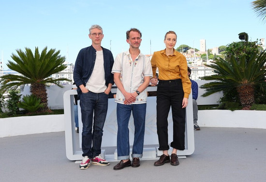 Notre Salut, Swann Arlaud, Emmanuel Marre, Sandrine Blancke, Photocall
