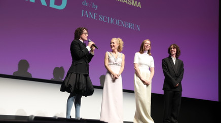 ane Schoenbrun Gillian Anderson Hannah Einbinder Arthur Conti Teenager sex and death at camp Miasma Ceremonie Ouverture UCR