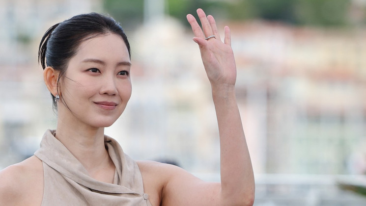 Gun-che (Colony), Shin Hyun-been, Photocall © Thibaud MORITZ / AFP
