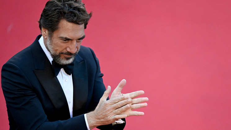 Red Steps El ser querido (The Beloved) by Rodrigo Sorogoyen - Javier Bardem © Antonin THUILLIER / AFP)