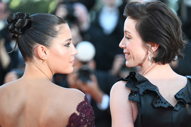 Garance, Adèle Exarchopoulos, Sara Giraudeau, Montée des marches © Olivier CHASSIGNOLE / AFP