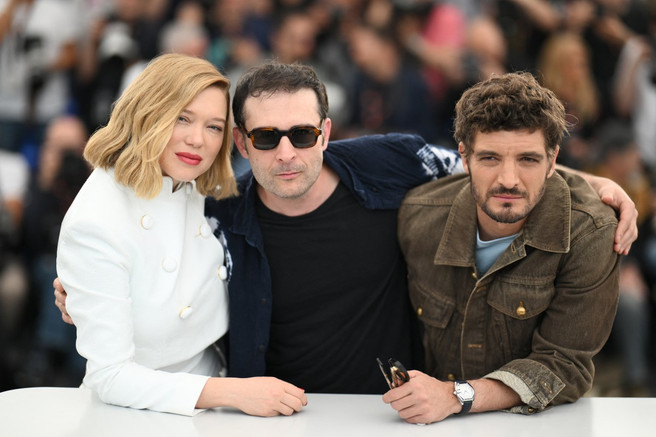 The Unknown, Léa Seydoux, Arthur Harari, Niels Schneider, Photocall © Olivier CHASSIGNOLE / AFP
