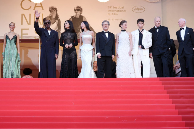 2026 Feature Films Jury, Opening Ceremony of the 79th Festival de Cannes © Sameer AL-DOUMY / AFP