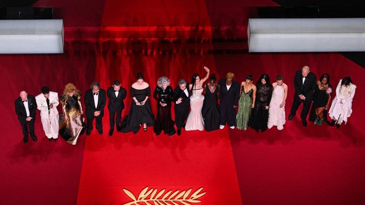 Artists of the Opening Ceremony of the 79th Festival de Cannes © Antonin THUILLIER / AFP
