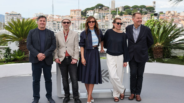 Jury de la Caméra d'or, Photocall  © Thibaud MORITZ / AFP