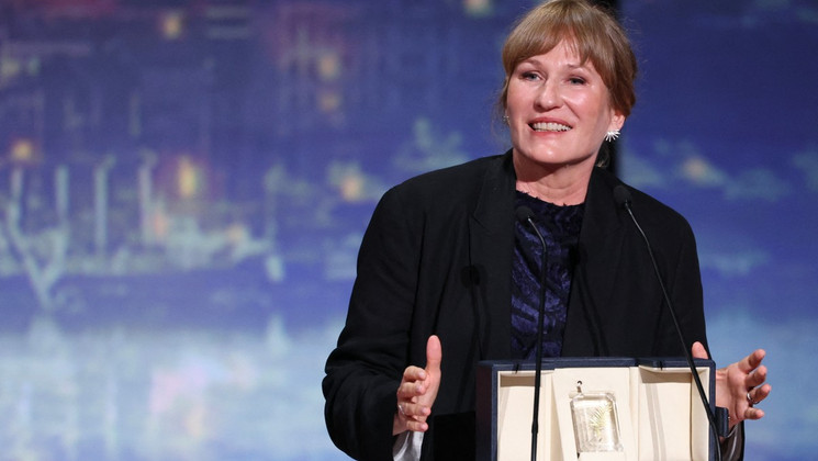 Prix du Jury given to DAS GETRÄUMTE ABENTEUER by Valeska Grisebach © Sameer AL-DOUMY / AFP