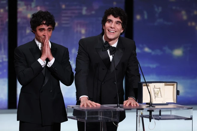 Javier Calvo y Javier Ambrossi en el Festival de Cannes