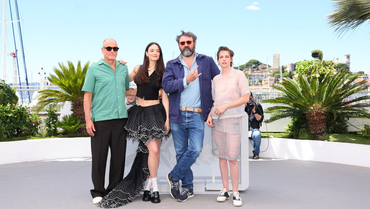 Photocall Full Phil de Quentin Dupieux - Woody Harrelson, Charlotte Le bon, Quentin Dupieux Kristen Stewart © Amelie Canon