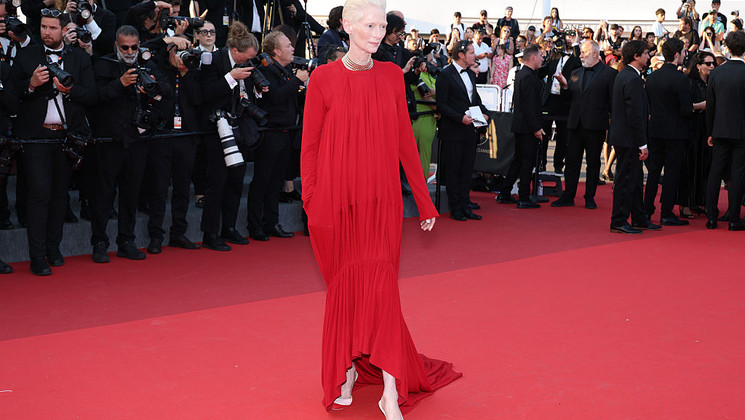 Tilda Swinton, 2026 Closing Ceremony Red Steps © Daniele Venturelli/WireImage