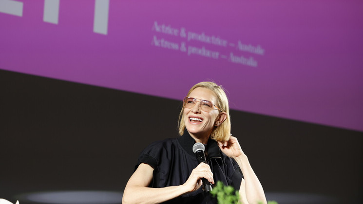Rendez vous avec Cate Blanchett © Amélie Canon / FDC